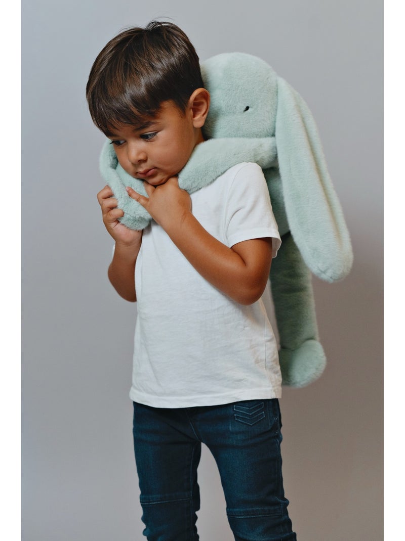 Peluche lapin méloé 56 cm Vert - Kiabi