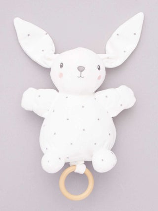 Peluche lapin musicale