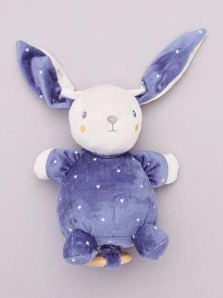 Peluche lapin musicale