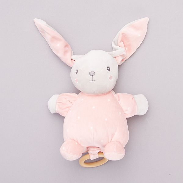 Peluche Lapin Musicale Bebe Garcon Bleu Kiabi 13 00