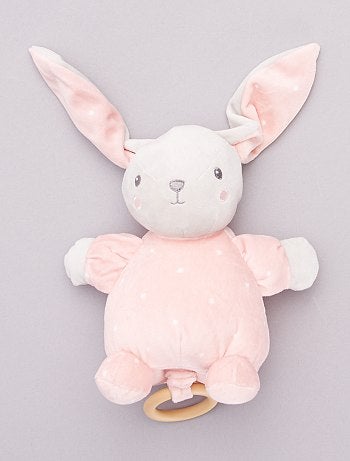 Peluche lapin musicale