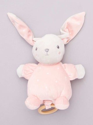 Peluche lapin musicale