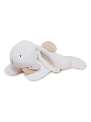 Peluche lapin polyester collection HAPPY WILD blanc/beige
