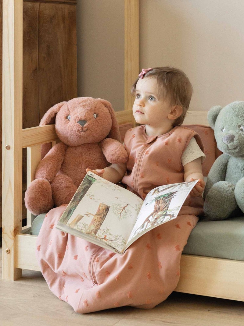 Peluche Lapin Pour Bébé Rose - Kiabi