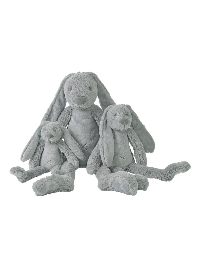 Peluche Lapin Richie 28 cm Gris - Kiabi