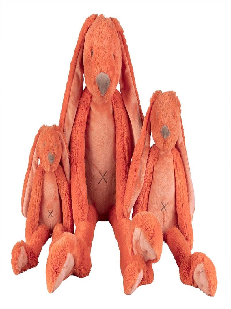 Peluche Lapin Richie 28 cm Orange - Kiabi
