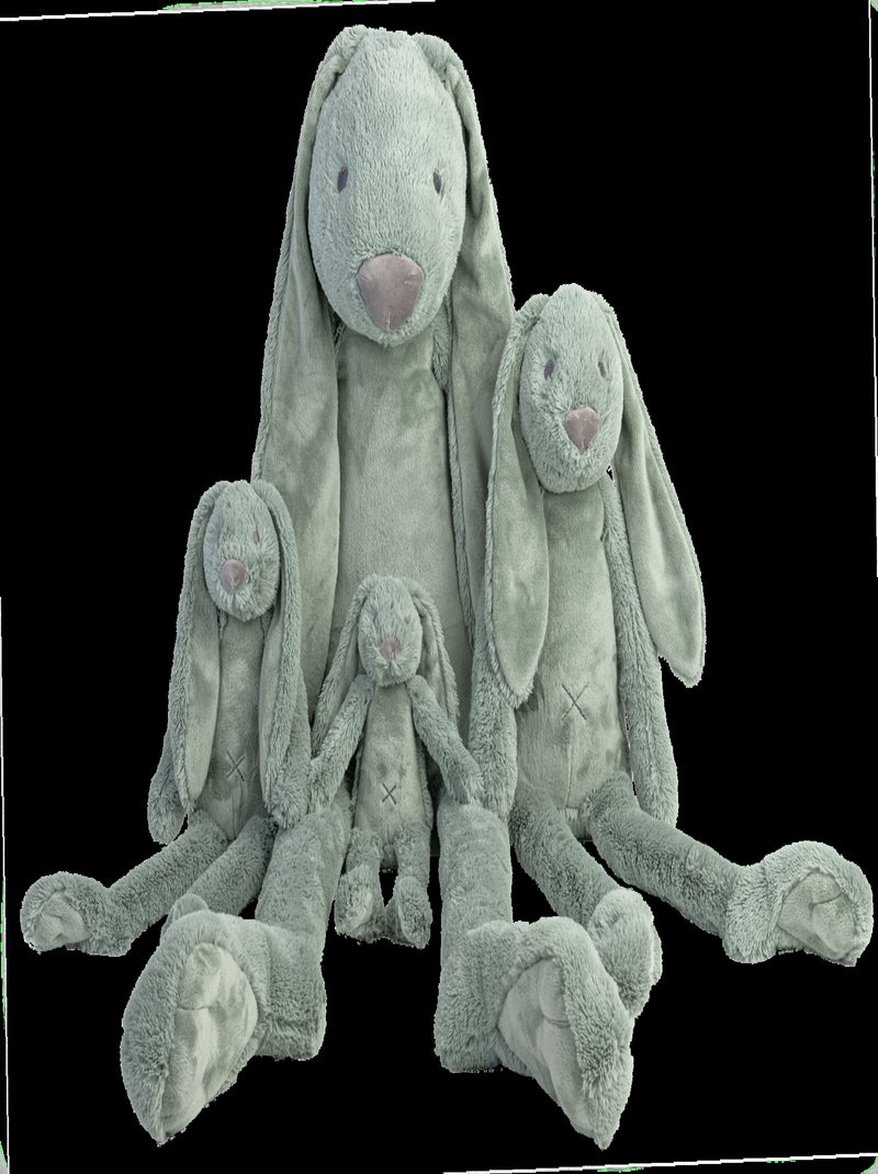 Peluche Lapin Richie 28 cm Vert - Kiabi