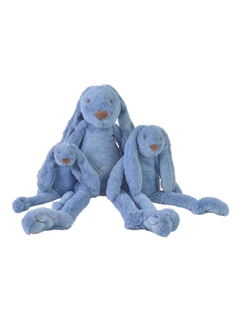 Peluche lapin Richie 38 cm Bleu - Kiabi