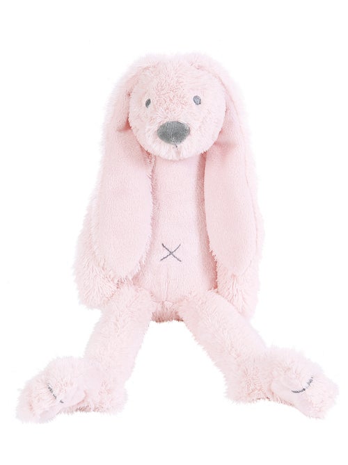Peluche Lapin Richie rose clair 38 cm - Kiabi