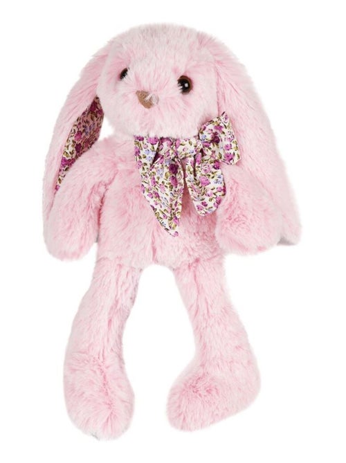 Peluche Lapin Rose 25 cm - Kiabi