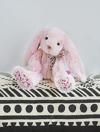 Peluche Lapin Rose 40 cm