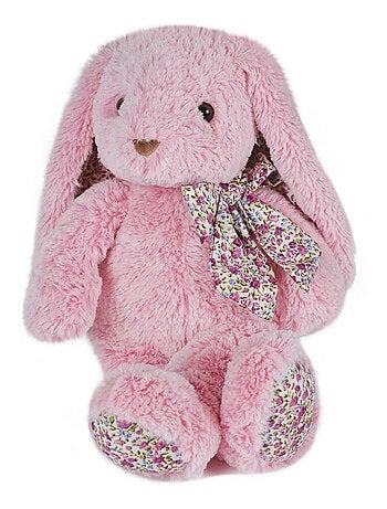 Peluche Lapin Rose 40 cm