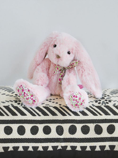 Peluche Lapin Rose 40 cm - Kiabi