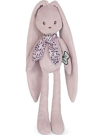 Peluche lapin rose Lapinoo (25 cm)