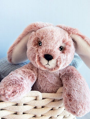 Peluche Lapin Rose Sweety Mousse 25 cm