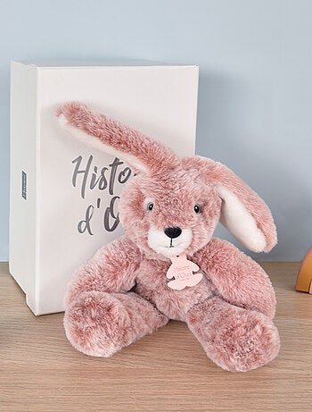 Peluche Lapin Rose Sweety Mousse 25 cm