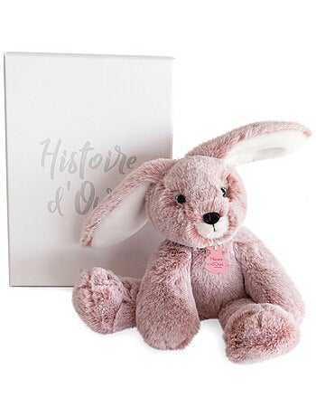 Peluche Lapin Rose Sweety Mousse 25 cm