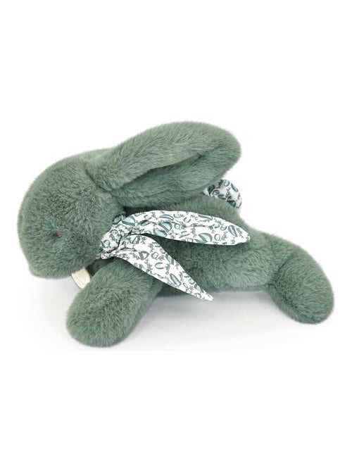 Peluche lapin vert sauge 25 cm - Kiabi