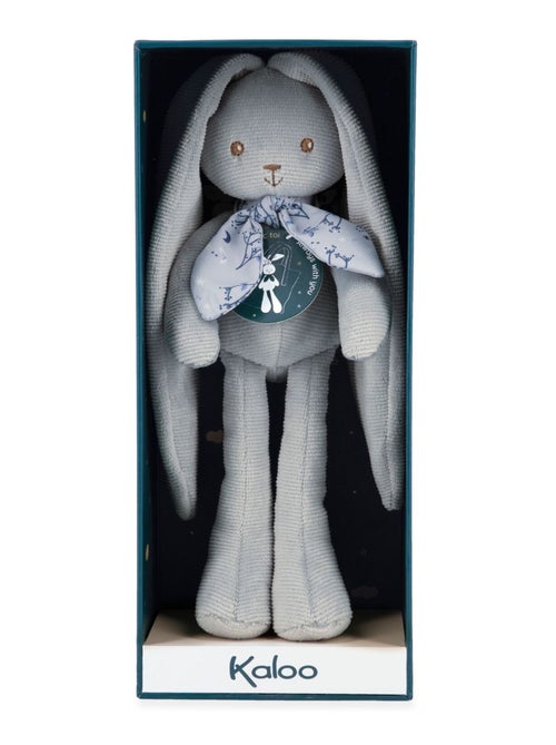Peluche Lapinoo pantin lapin bleu (35 cm) - Kiabi