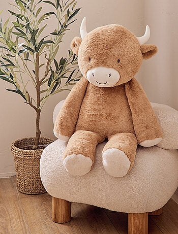 Peluche Large 80 cm – Fluffy Cow Noukie's