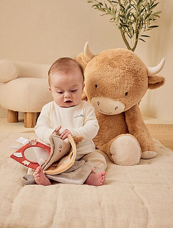 Peluche Large 80 cm – Fluffy Cow Noukie's