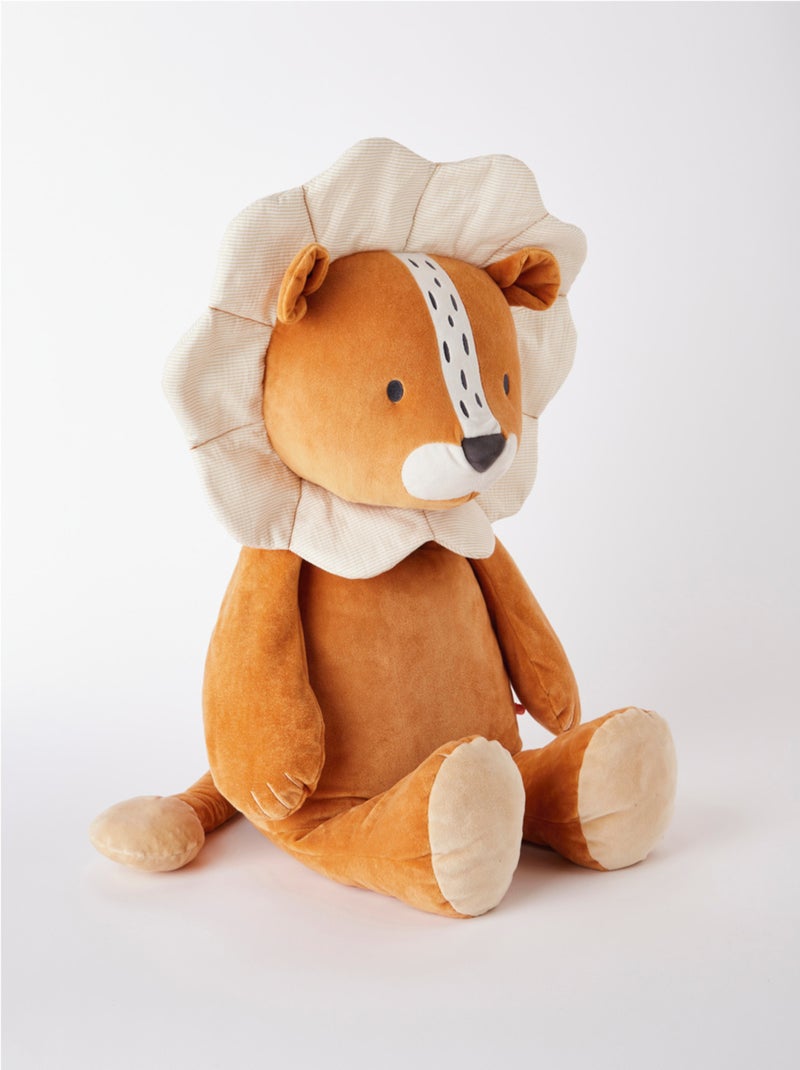 Peluche large Babou en Veloudoux, caramel Noukie's Marron - Kiabi
