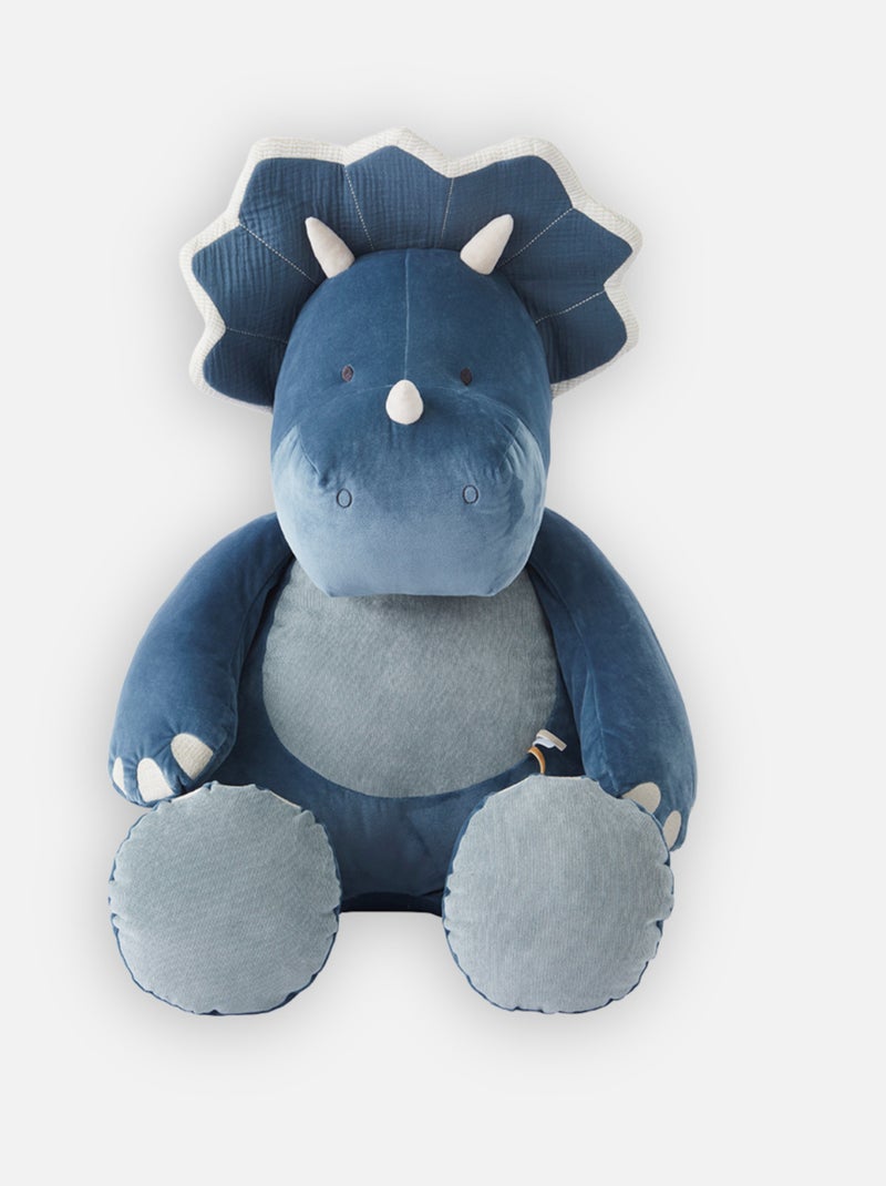 Peluche large Ops en Veloudoux, Noukie's Bleu - Kiabi