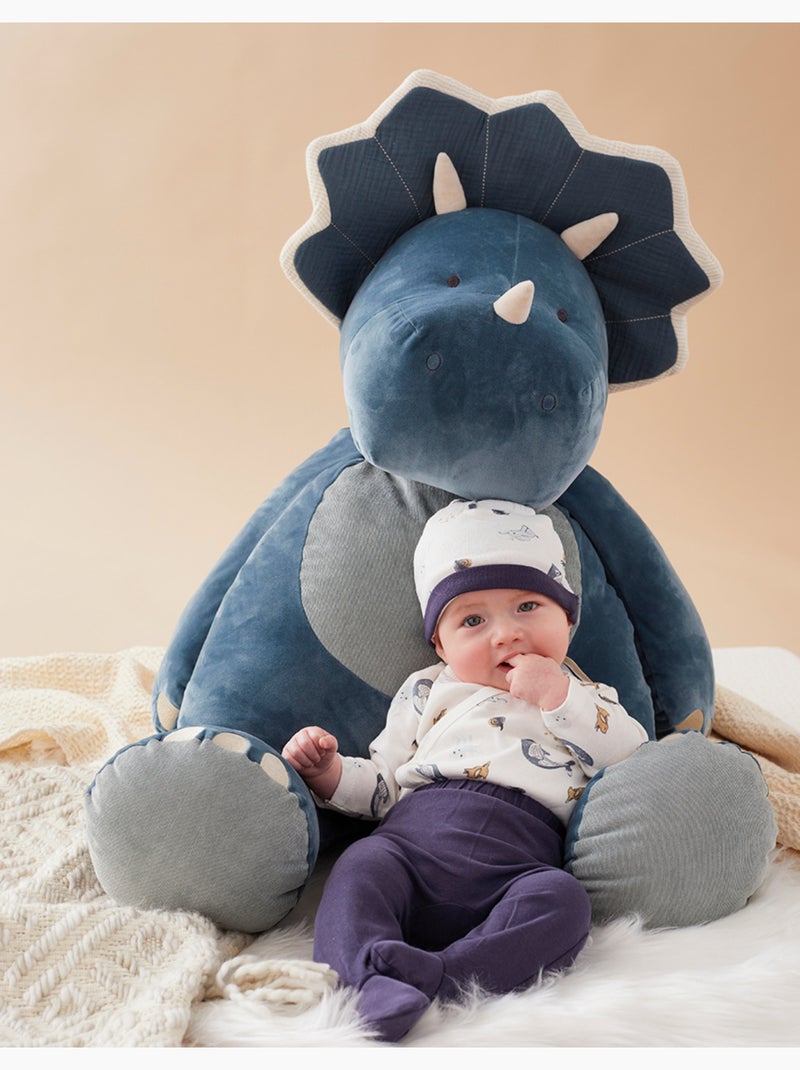 Peluche large Ops en Veloudoux, Noukie's Bleu - Kiabi