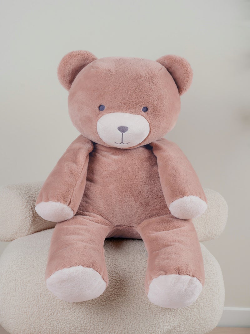 Peluche Large Ours 80 cm – Lily Noukie's Rose - Kiabi
