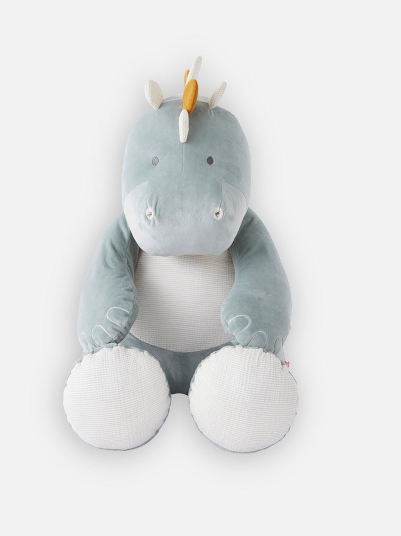 Peluche large Stegi en veloudoux 80cm Noukie's Vert - Kiabi