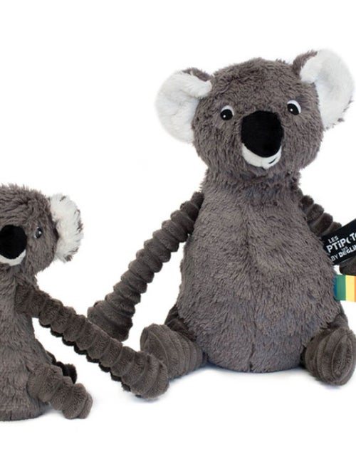 Peluche Les Ptipotos Koala Gris (28 Cm) - Kiabi