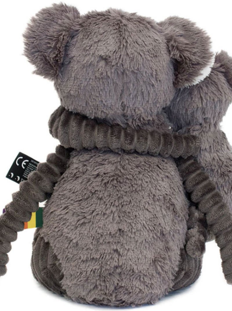 Peluche Les Ptipotos Koala Gris (28 Cm) Gris - Kiabi
