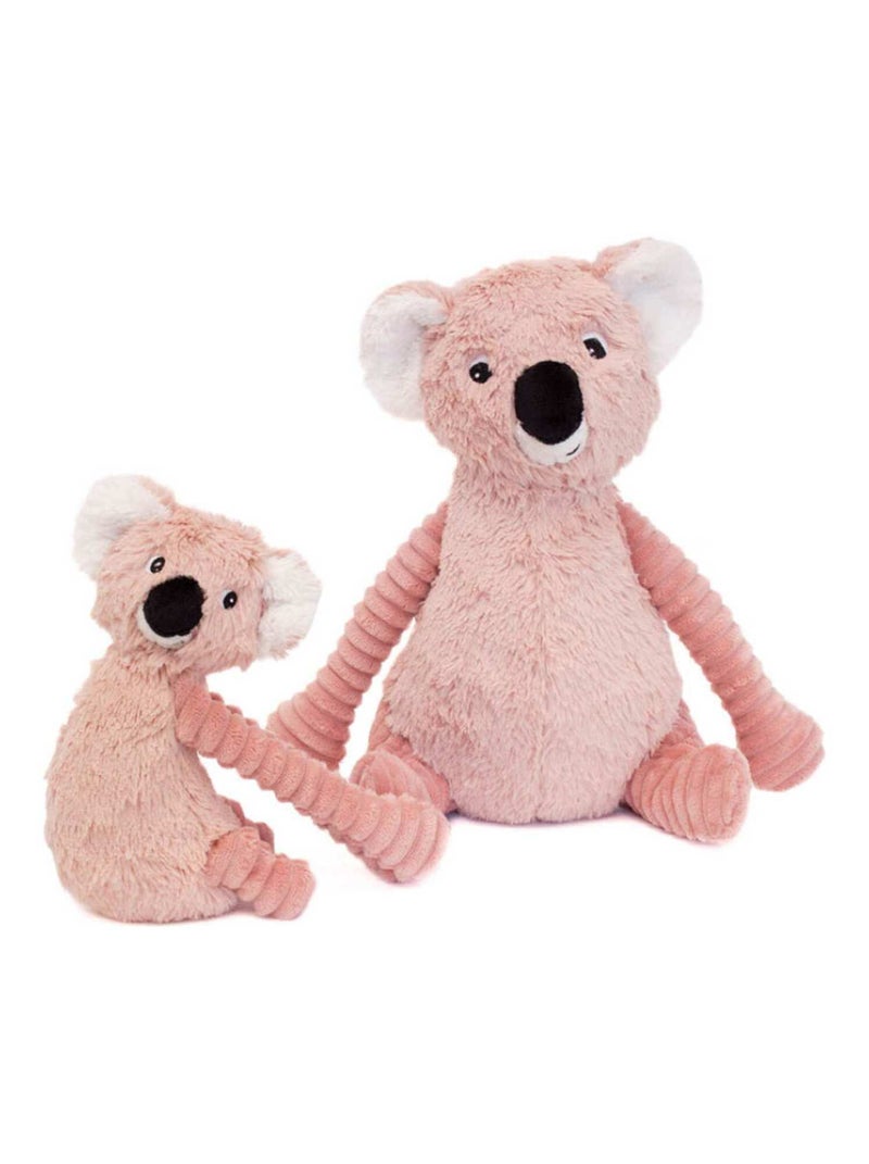 Peluche Les Ptipotos Koala rose (28 cm) Rose - Kiabi