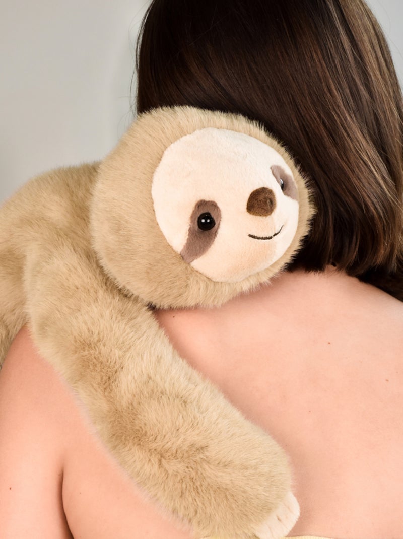 Peluche lestée 40 cm Beige - Kiabi