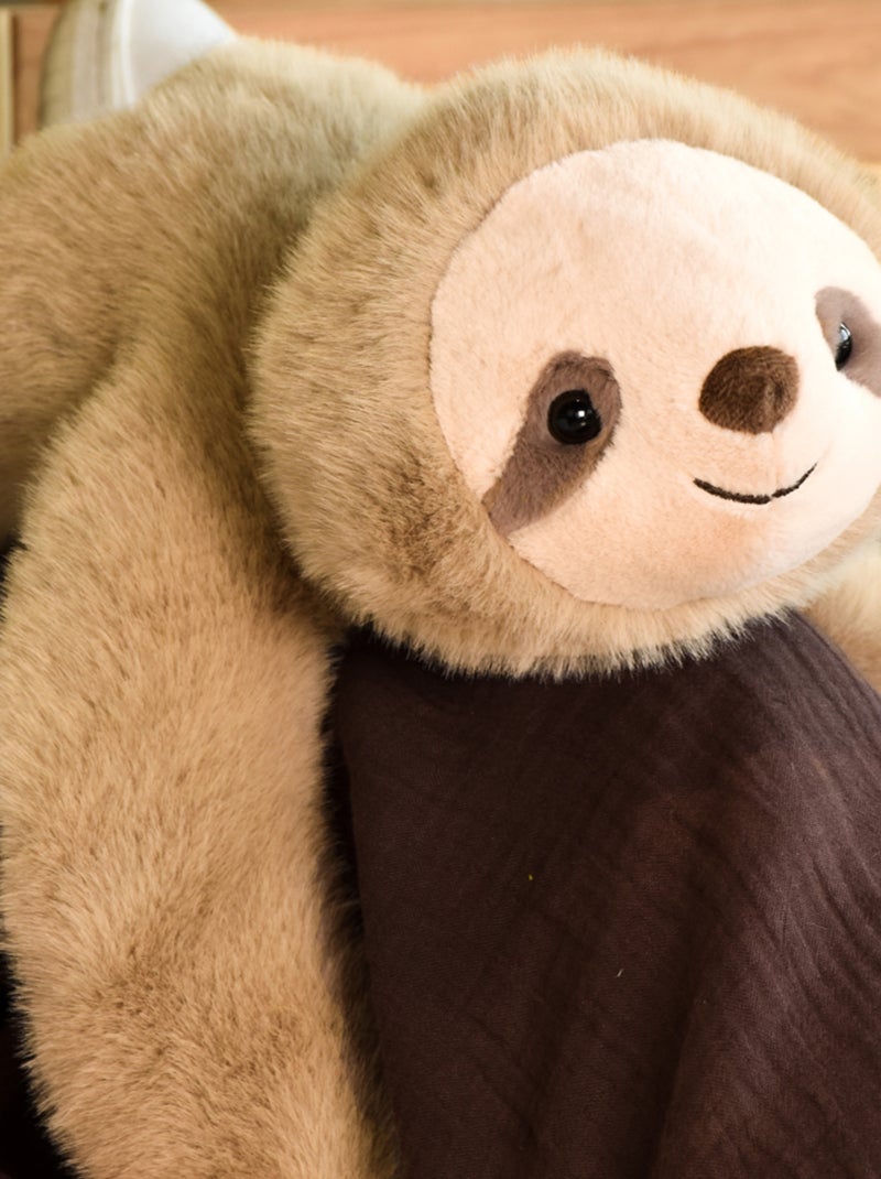 Peluche lestée 40 cm Beige - Kiabi