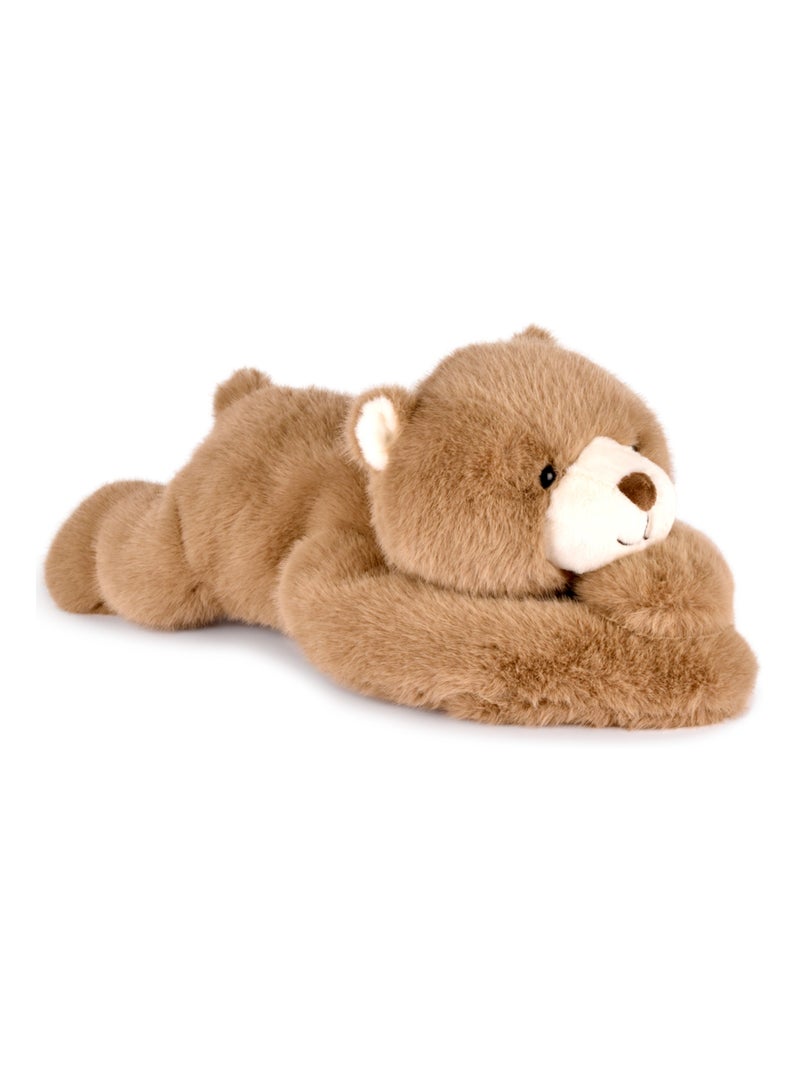 Peluche lestée 40 cm Marron - Kiabi