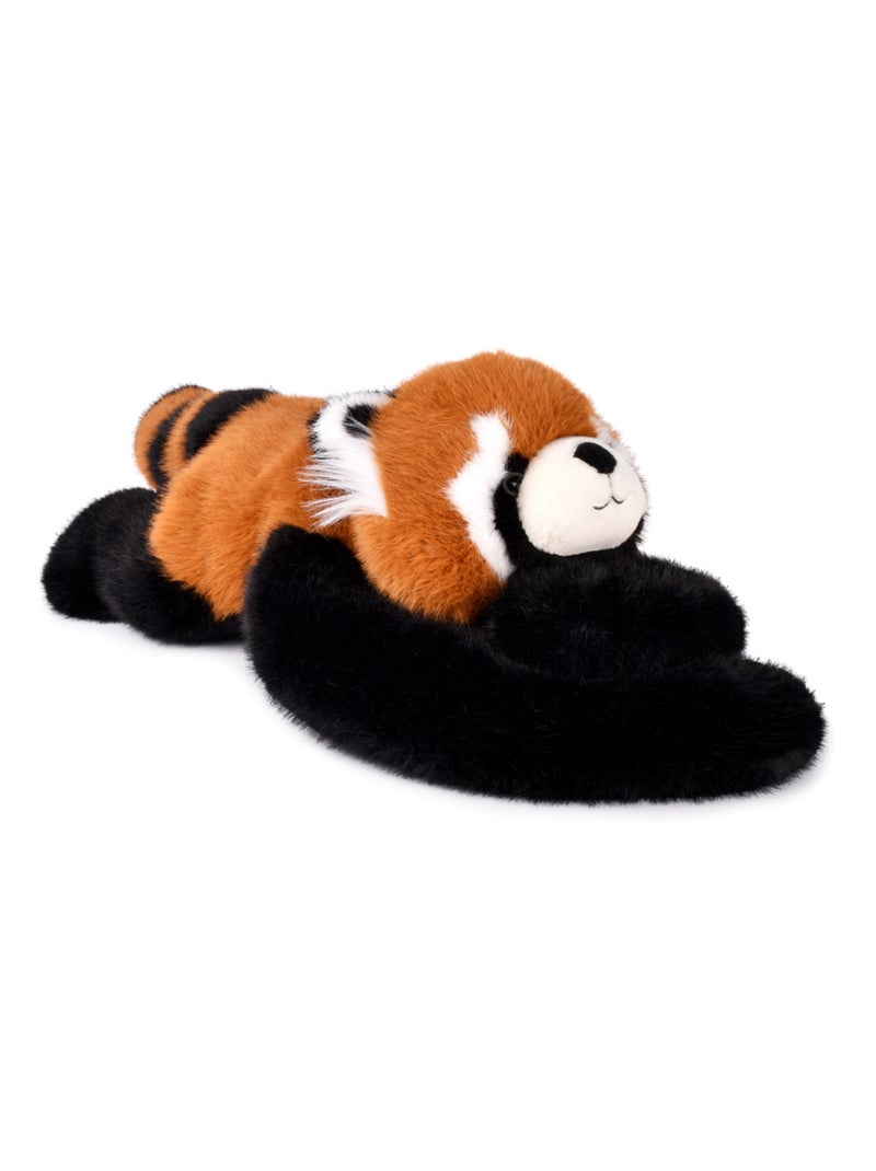 Peluche lestée 40 cm Orange - Kiabi