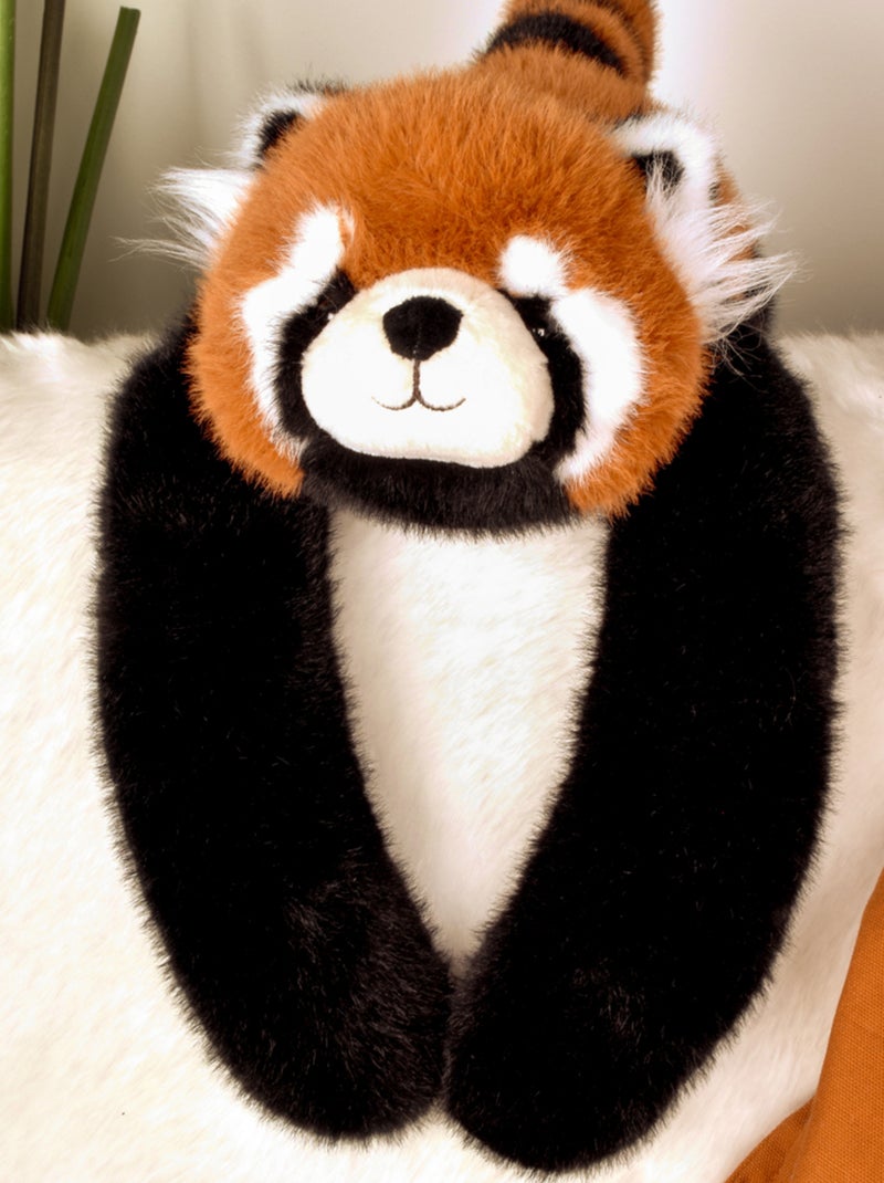 Peluche lestée 40 cm Orange - Kiabi