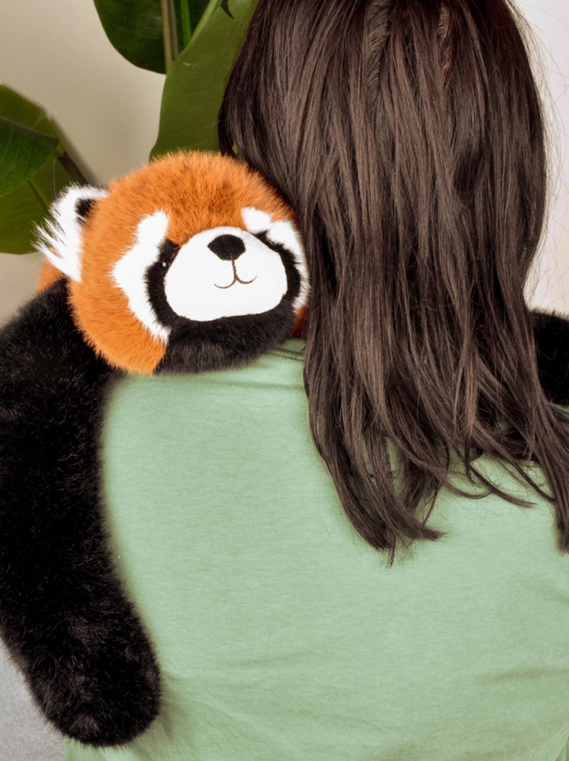 Peluche lestée 40 cm Orange - Kiabi
