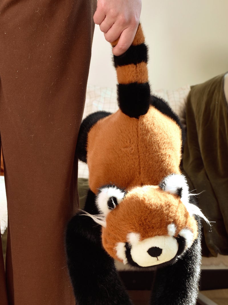 Peluche lestée 40 cm Orange - Kiabi