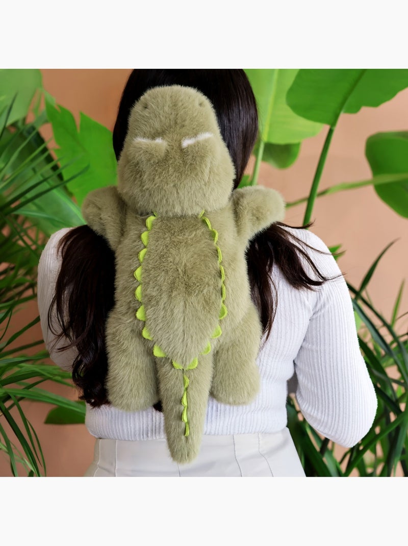 Peluche lestée 50 cm Vert - Kiabi