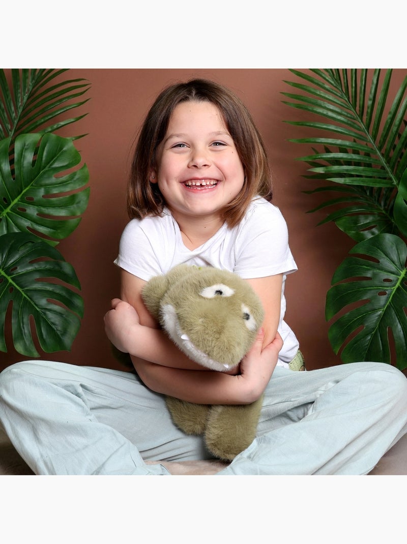 Peluche lestée 50 cm Vert - Kiabi
