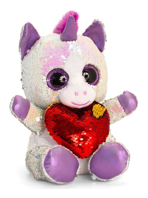 Peluche licorne à sequins - Kiabi