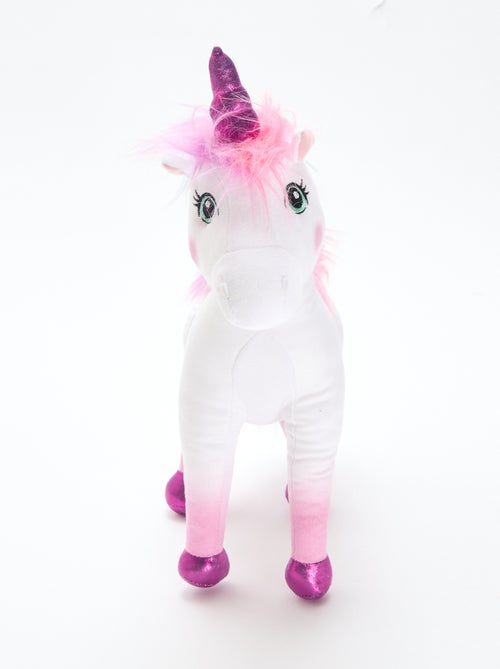 Peluche licorne - Kiabi