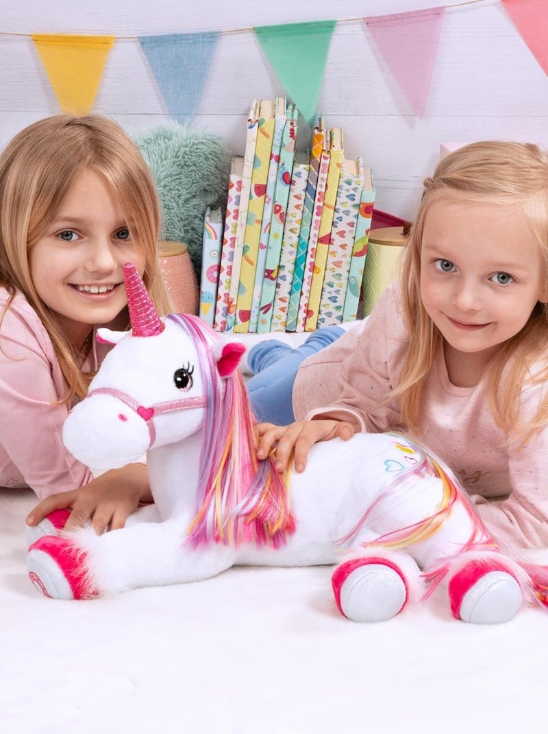 Peluche Licorne Interactive Multicolore - Kiabi