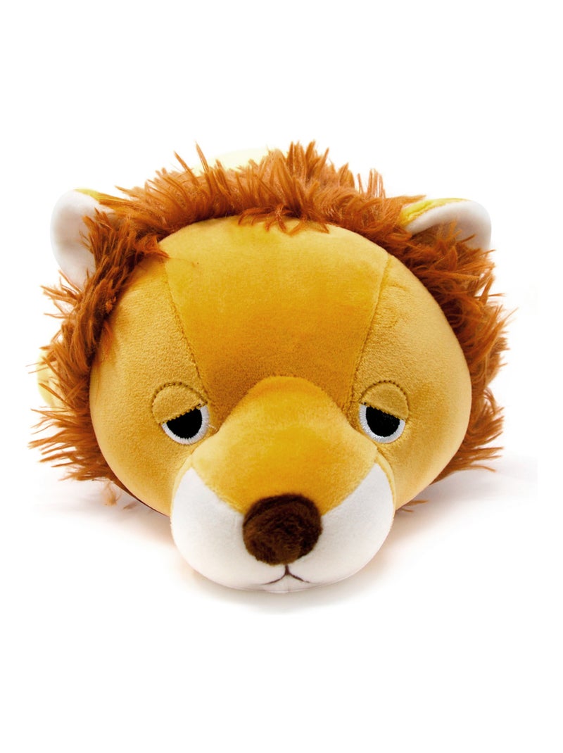 Peluche lion Leon (53 cm) Jaune - Kiabi