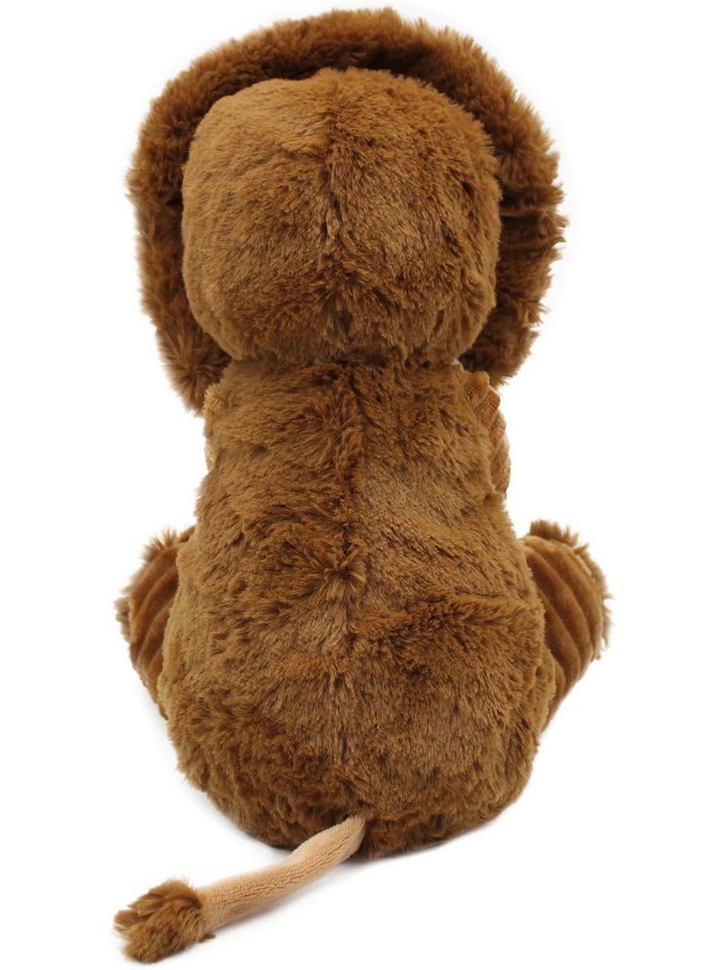 Peluche lion papa et son bébé Marron - Kiabi