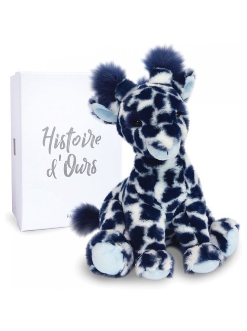 Peluche Lisi la girafe bleue 30 cm - Kiabi