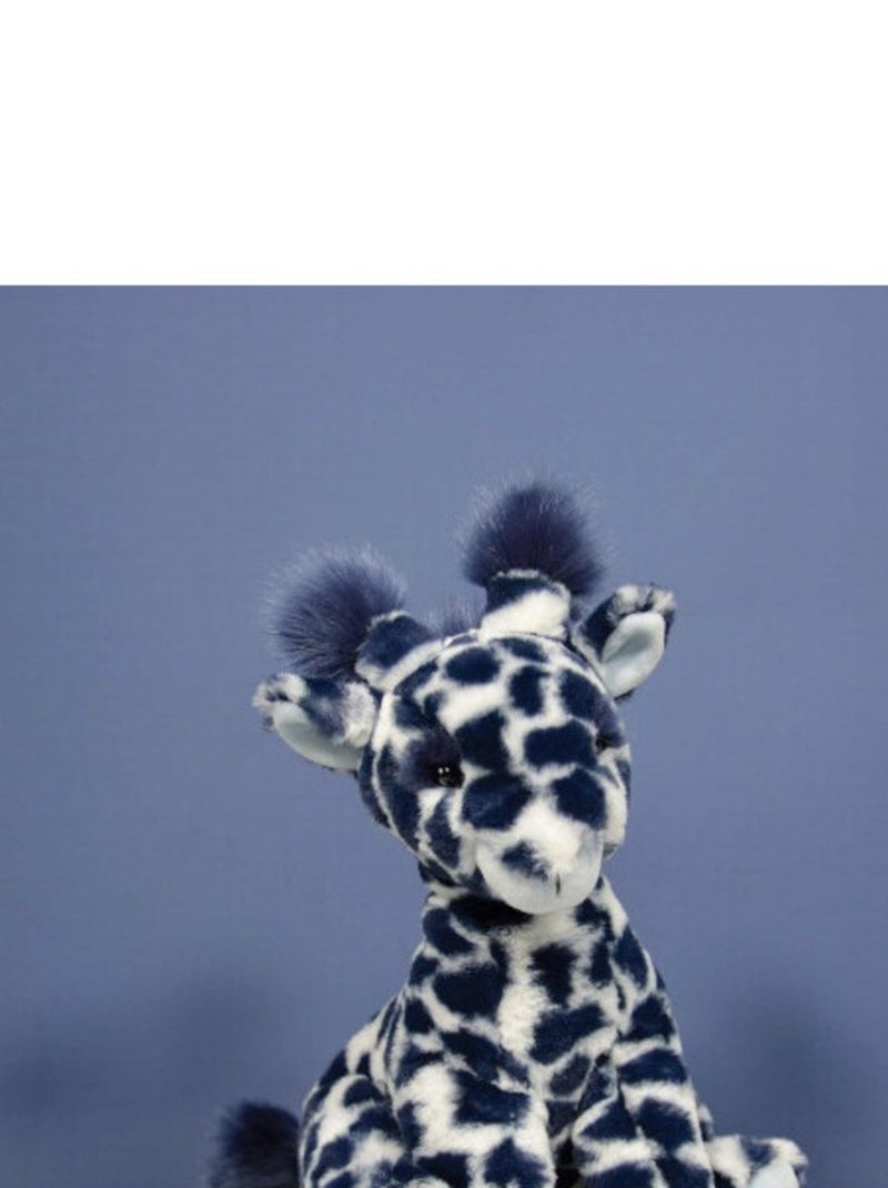 Peluche Lisi la girafe bleue 30 cm Bleu - Kiabi