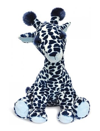 Peluche lisi la girafe bleue 50 cm